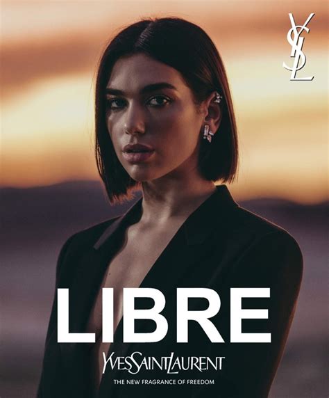 dua lipa pubblicità yves saint laurent|ysl libre dua lipa.